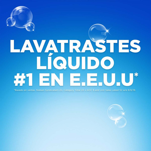Jabon Lavatrastres Líquido Dawn Power & Fresh 2.6 L