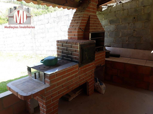 Chácara Arborizada Com Riacho, Ótimo Bairro, 02 Dormitórios À Venda, 2000 M² Por R$ 280.000 - Pedra Bela/sp - Ch0046