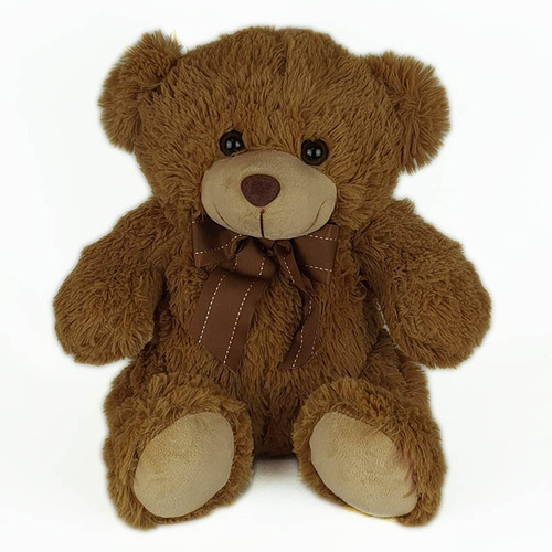Urso De Pelúcia 35cm Marrom