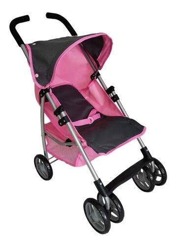 Imagen 1 de 3 de Coche Muñeca Metalico, Grande, Plegable, Para Muñeca Reborn