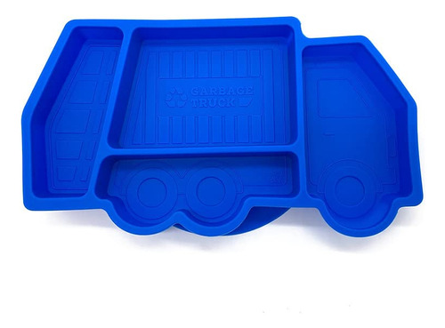 Nosso Caminhão De Lixo Little Cubs Kids Plate Suction Para B