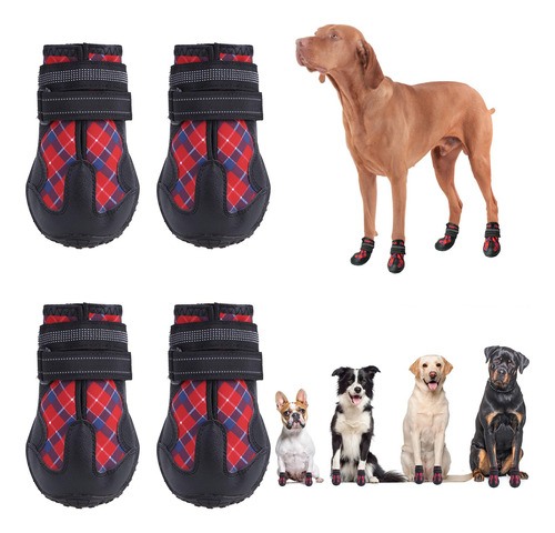 Beautyzoo Botas Para Perros Impermeables Para Perros Pequeño