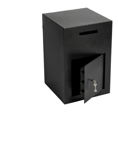 Imagen 2 de 4 de Caja Fuerte Buzon Llave 60x40x40 Cm Abulonar Piso Pared