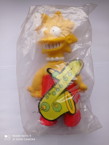 Peluche Lisa Simpson 1990 Burger King Simpsons Plush