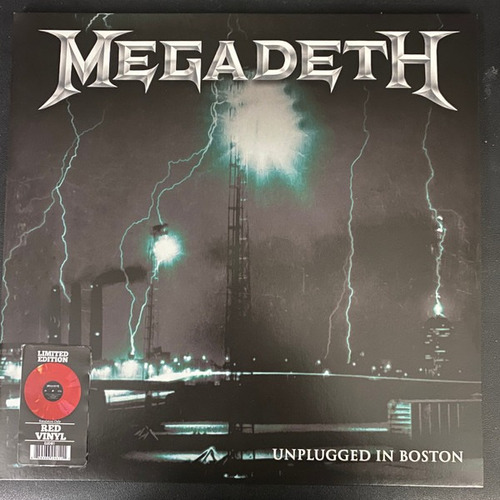 Megadeth Unplugged In Boston Vinilo Red Nuevo Musicovinyl