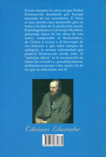 Fiódor Dostoievski Lote X 2 Libros El Idiota / El Jugador