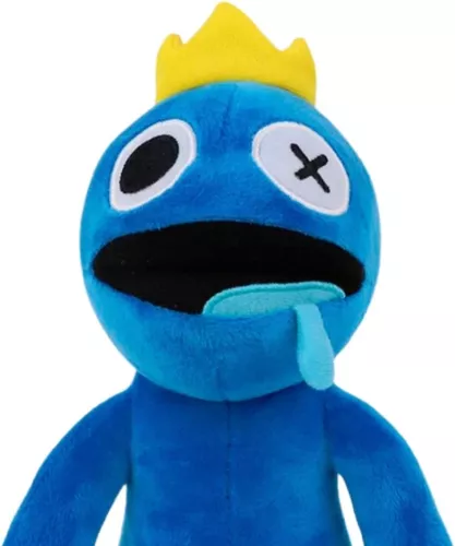 Pelúcia Azul Babão Rainbow Friends Roblox Monstro Blue