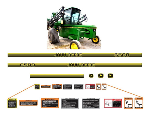 Calcomanías Para Aspersora (fumigadora) 6500
