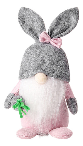 Muñeco De Peluche Con Forma De Conejo De Pascua, Sin Rostro,