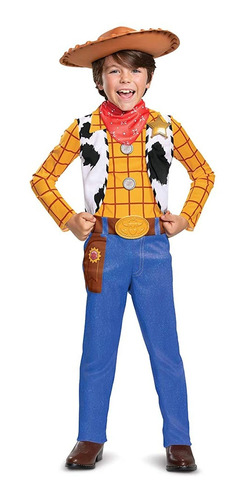 Disney Toy Story - Disfraz Clásico De Woody Para Niños Pe.