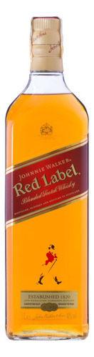 Johnnie Walker Whisky Red Label Blended Scotch 1l