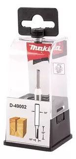 Fresa Vastago 1/4 Recto 1/8 Rodaje Filo 1/2 Makita D-49002