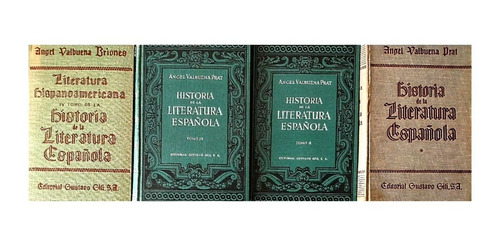 Historia De La Literatura Española; Angel Valbuena Prat