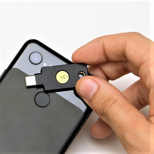 Imagen 3 de 7 de Yubikey 5c Nfc Usb Tipo C Llave Seguridad Fido2 U2f!