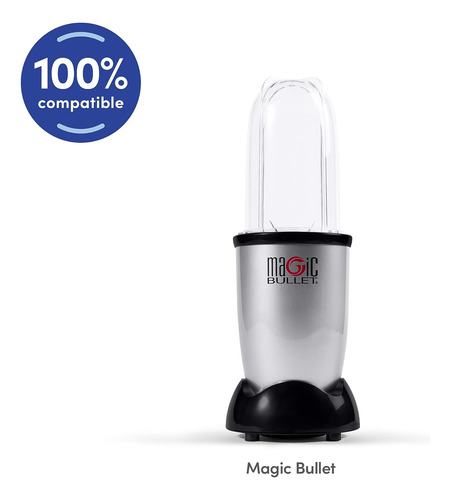 Magic Bullet 22 Onzas Taza De Viaje Con Tapa Superior, Negro