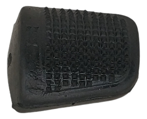 Imagen 1 de 2 de Goma Cubre Patada Para Siambretta 125 Std 125- 150 Ld Negra