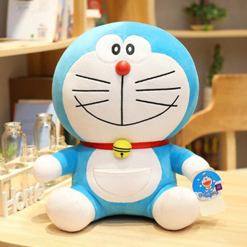 Pelúcia 35cm Gato Doraemon Mangá Anime Japonês