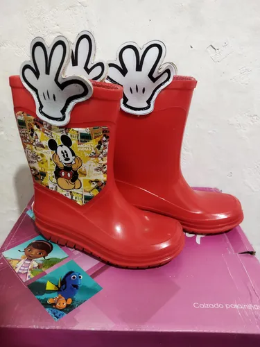 Botas de online lluvia mickey mouse