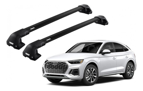 Barras Thule Audi Q5 Sportback 21- Tn / Edge Flush Black