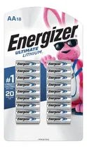 Comprar Pila Bateria Aa De Litio Energizer Ultimate Lithium 18 Pilas