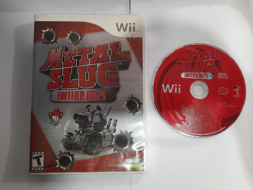 Metal Slug Anthology Sin Instructivo Para Nintendo Wii