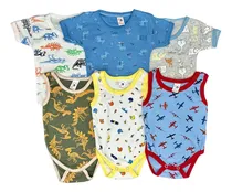 Comprar Pañaleros Algodón Mixtos Bebé Estampados 6 Piezas 
