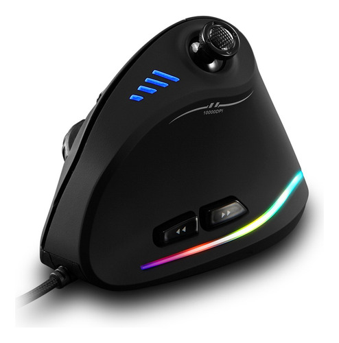 Mouse Ergonômico Zelotes C-18 Vertical Gaming Wired