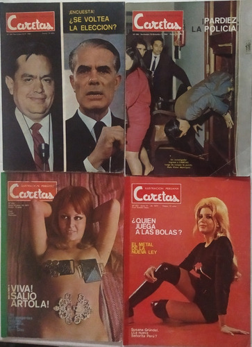 Revista Caretas 1967 - 1968  1971