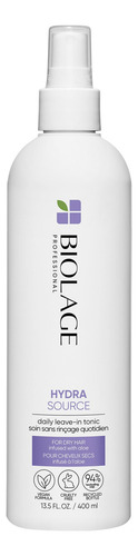 Tónico Sin Enjuague Biolage Hydra Source 400 Ml Para Cabello