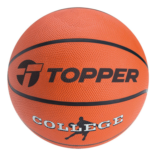 Pelota De Basquet Topper College Nº7 Naranja 173127