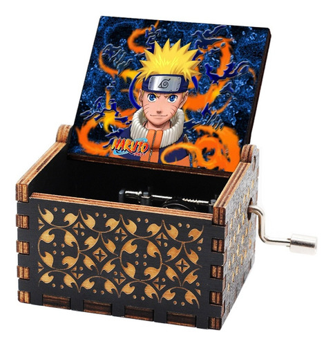 Caja Musical Naruto Shippuden Caja Musical A Manivela 