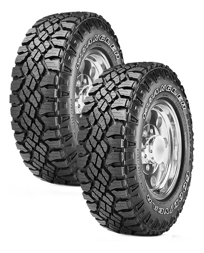 Paq. 2 Llantas 265/65 R18 Goodyear Wrangler Duratrac 114s