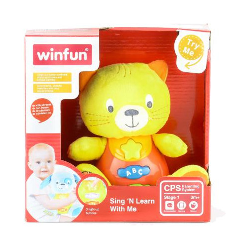 Peluche Gato Interactivo Para Bebes 