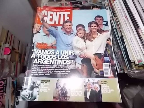 Revista Gente 2627 Mauricio Macri Presidente! 24/11/15