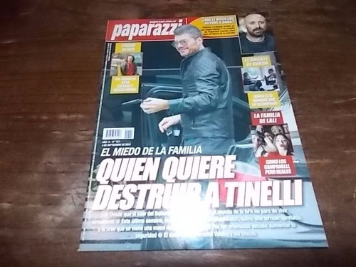 Revista Paparazzi 721 Tinelli Onur Lali Flor De La V 4/9/15