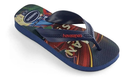 Ojota Havaianas Max Héroes Superman Niños Brasil Rc Deportes