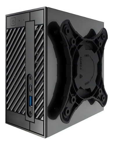 Mini PC ASRock DeskMini 310W Barebone Suporta até 64GB, Aceita Processadores 8º e 9º Geração Intel , Aceita HD 2,5" Sata e SSD , 01 Porta M.2 SSD NVME