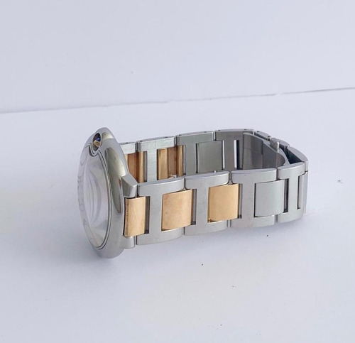 Cartier Ballon Bleu Xl Ouro & Aço Completo Impecável