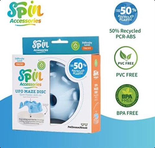 Petdreamhouse Spin Slow Feeder Bowl Insert Para Perros - Acc