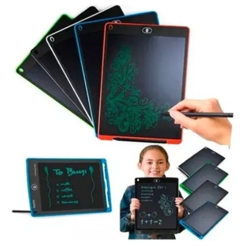 Kit 2 Tabletas Pizarrón Mágico Juguete Niños