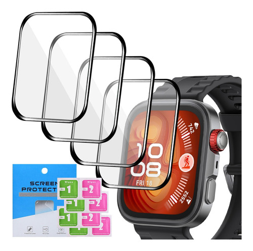 4pzs Micas Hd Protector Para Huawei Watch Fit 4 /fit 4 Pro