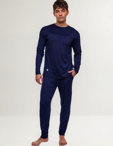Pijama Hombre De Microfibra Eyelit Art 1952