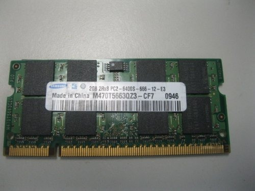 Samsung 2gb 2rx8 Pc2-6400s-666-12-e3 Ddr2 Ram !