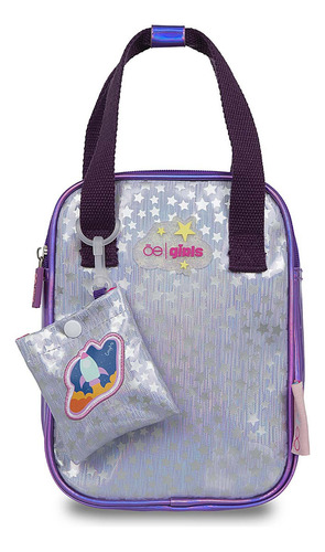 Mochila Cloe Estrella Para Niña Con Monedero Color Lila