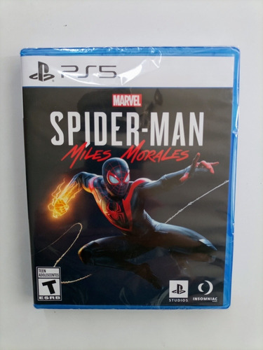 Spiderman Miles Morales Juego Ps5 Nuevo Y Sellado