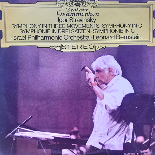 Vinilo Lp - Igor Stravinsky (sinfonia En Do) L. Bernstein