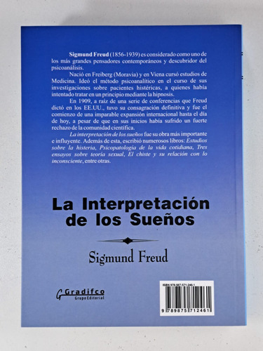 La Interpretacion De Los Sueños - Sigmund Freud- Libro Nuevo