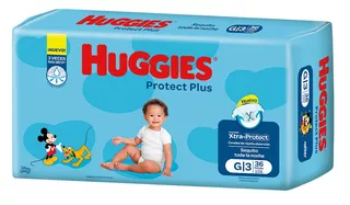 Pañales Huggies Protect Plus G