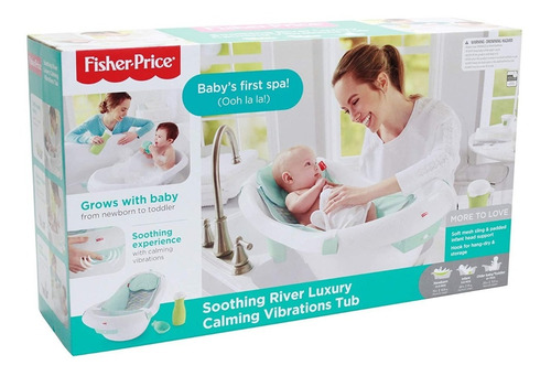 Bañera De Vibraciones Calmantes De Lujo Fisher Price