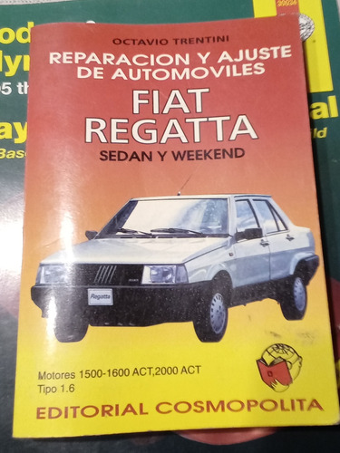 Reparación Y Ajuste De Automóviles Fiat Regatta Libro 320p